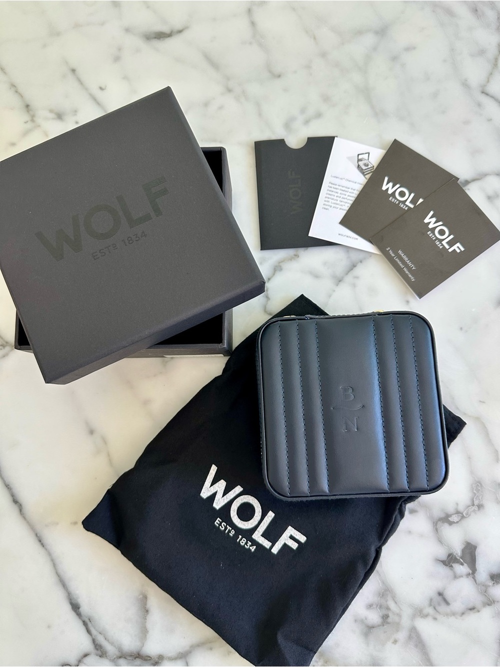 Wolf Maria Small Jewelry Case